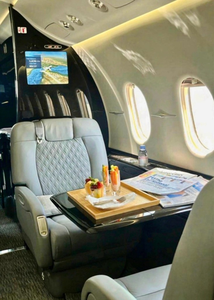 Luxury private jet charter for VIP and executive travel - SkyCrest Aviation