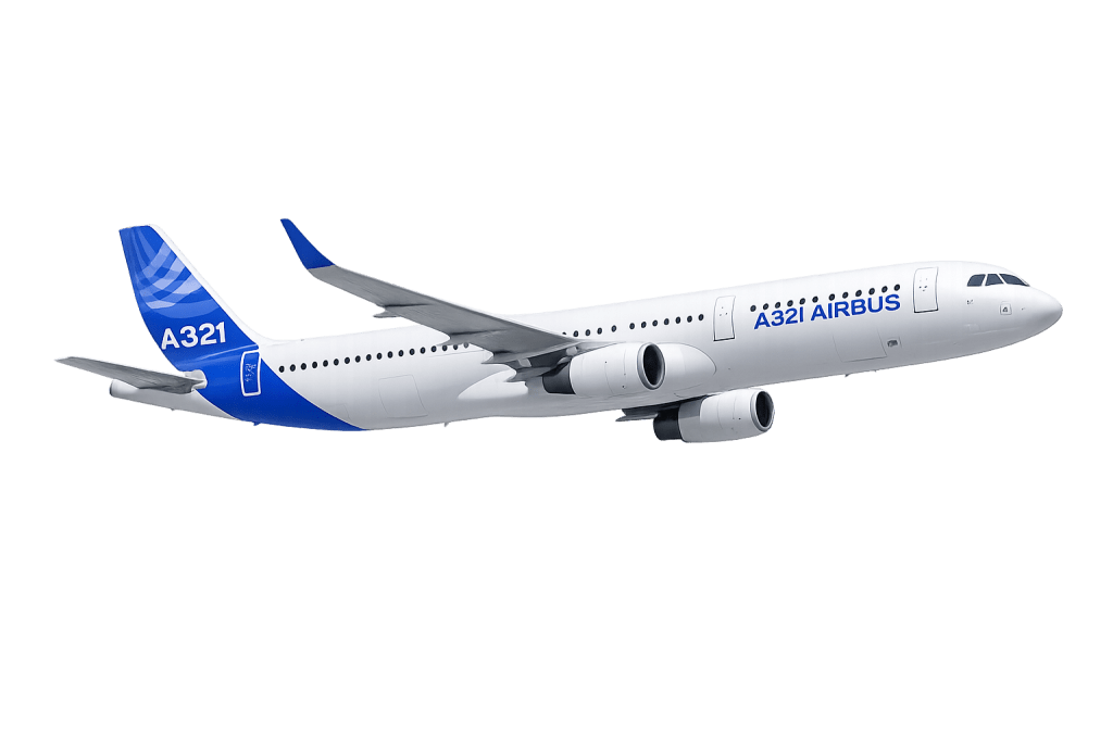 Airbus A321-231 aircraft for sale with IAE V2533-A5 engines, 2 - class configuration, offered by SkyCrest Aviation